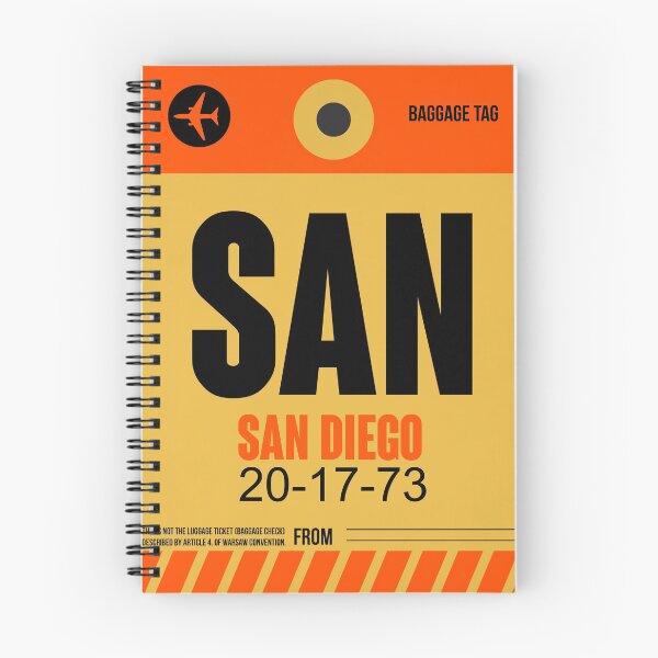 Item preview, San Diego Luggage Tag 2 designed and sold by Irina March.