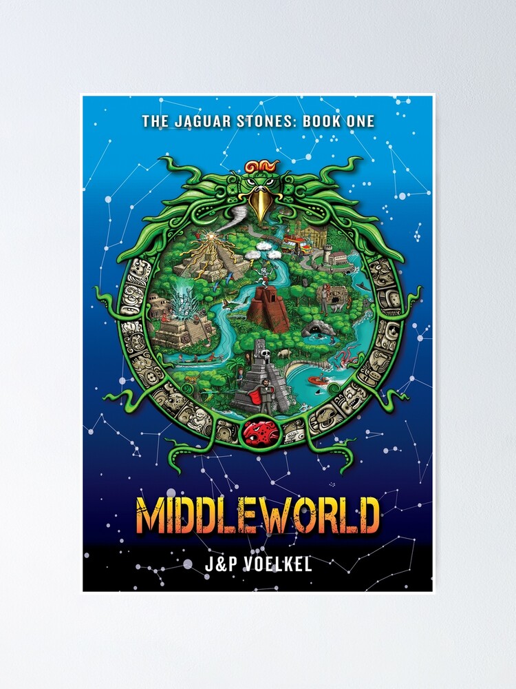 Thumbnail 2 of 3, Poster, Middleworld book cr designed and sold by jaguarstones.