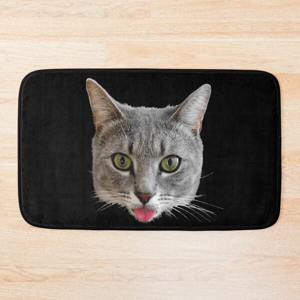 Item preview, Baxter - Cat with Tongue Stuck Out designed and sold by A2Gretchen.