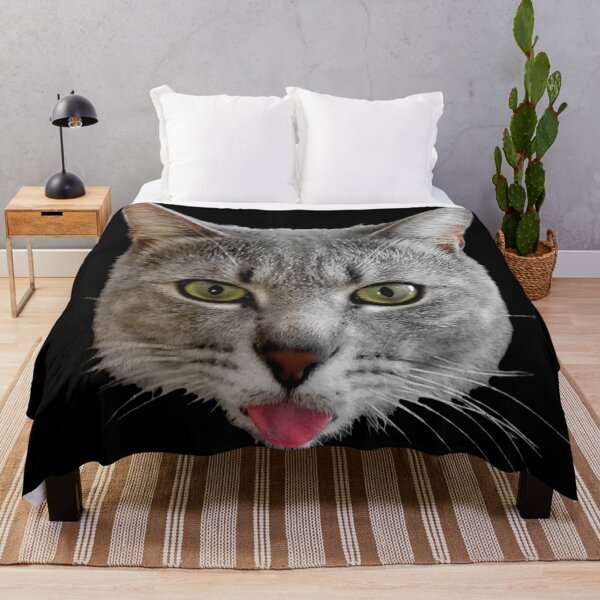 Item preview, Baxter - Cat with Tongue Stuck Out designed and sold by A2Gretchen.