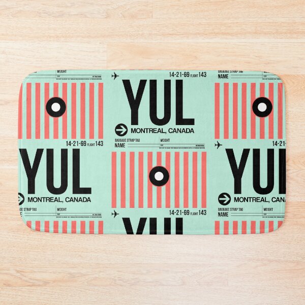 Item preview, Montreal Luggage Tag 2 designed and sold by Irina March.