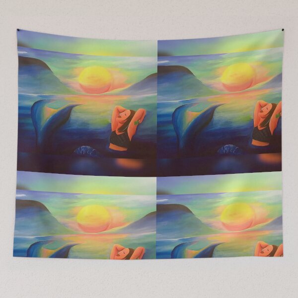 Item preview, Basking Mermaid  designed and sold by missmermaid1990.