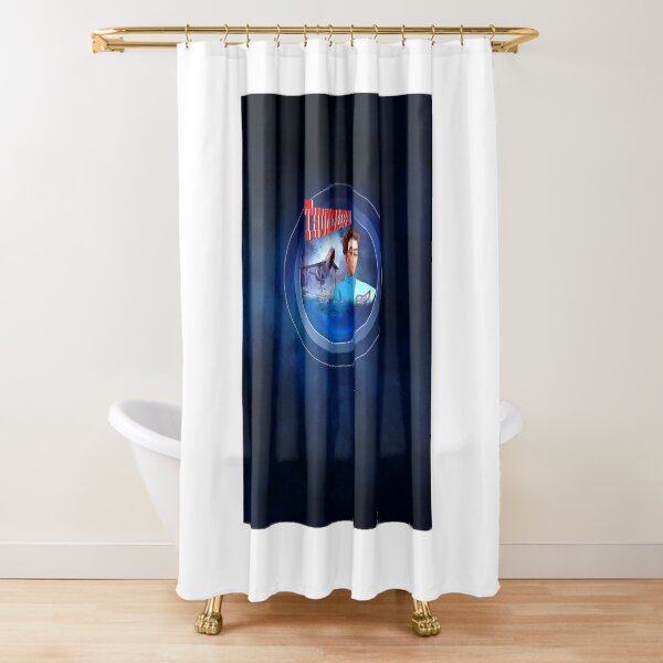 THUNDERBIRDS SCOTT TRACY 1 Shower Curtain