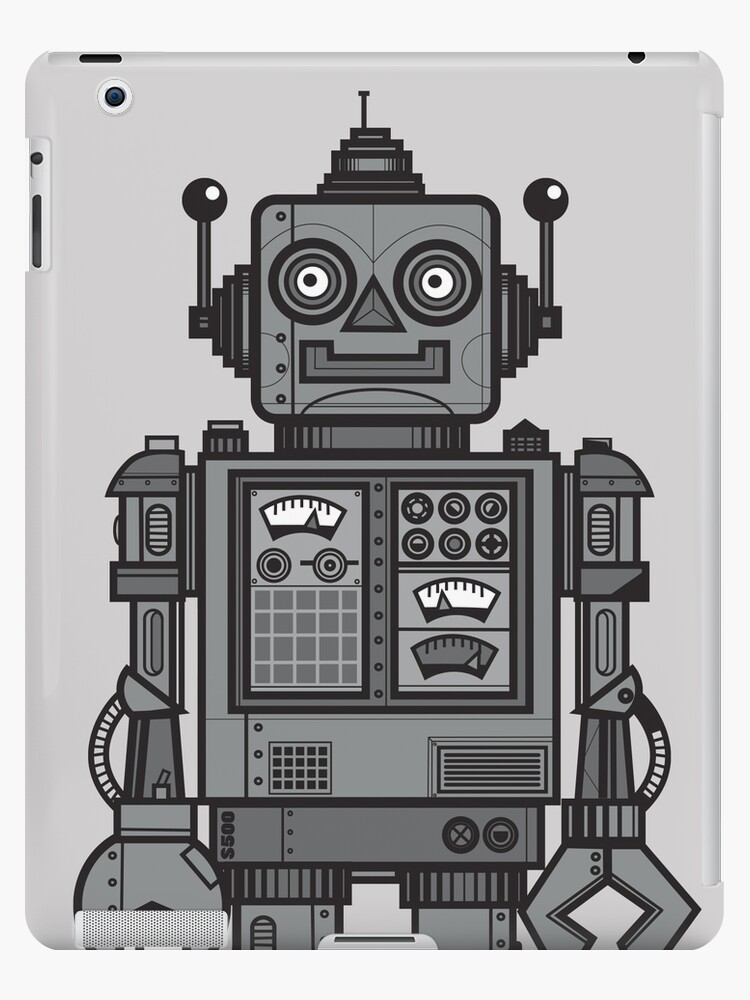 Vintage Robot" iPad Case & for Sale by wottoart | Redbubble