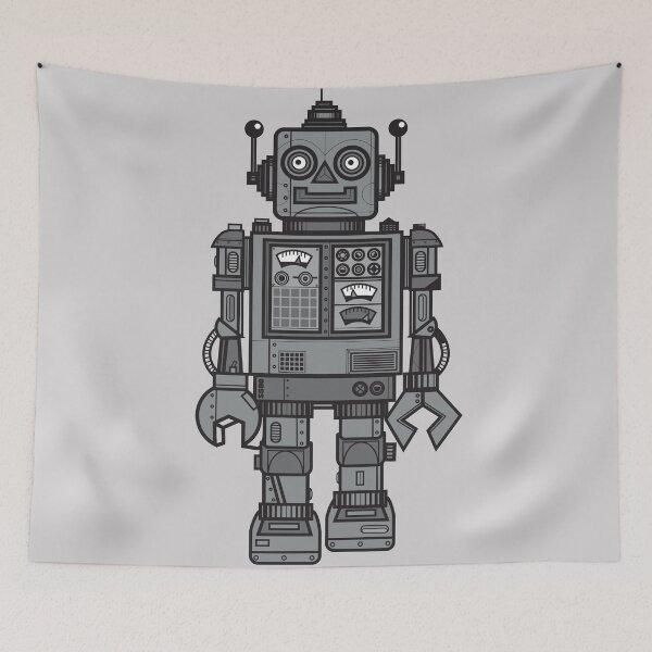 Item preview, Vintage Robot designed and sold by wottoart.