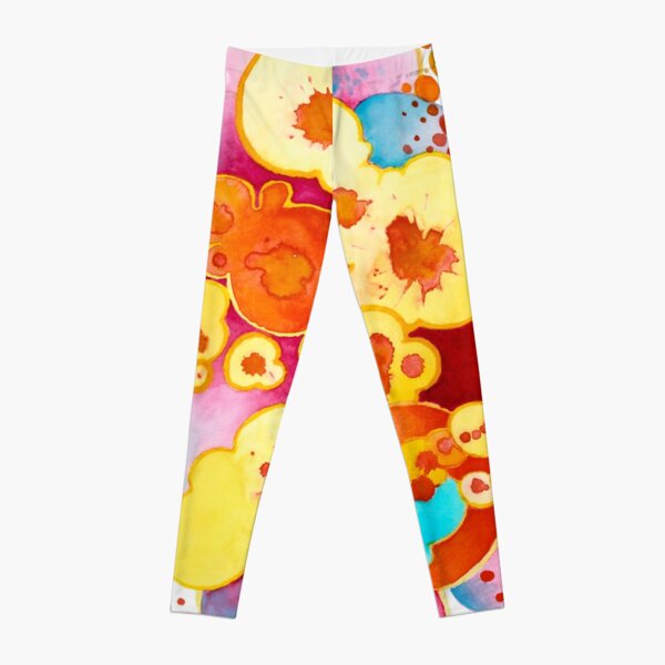 Boom! Everything - Watercolor Painting Leggings