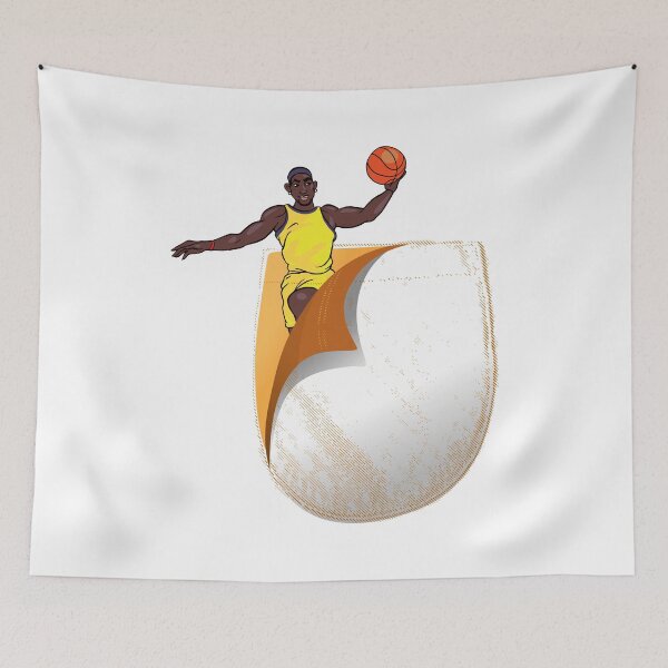 Item preview, Basketball player in a shirt pocket. designed and sold by emphatic.
