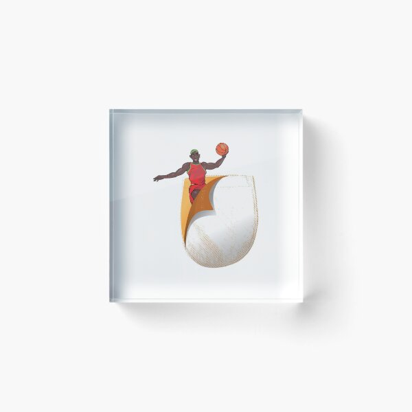Item preview, Basketball player in a shirt pocket. designed and sold by emphatic.