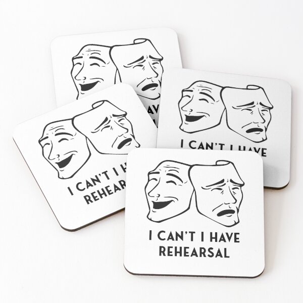 Item preview, I Can't I Have Rehearsal - Theatre Sticker designed and sold by StickersStore.