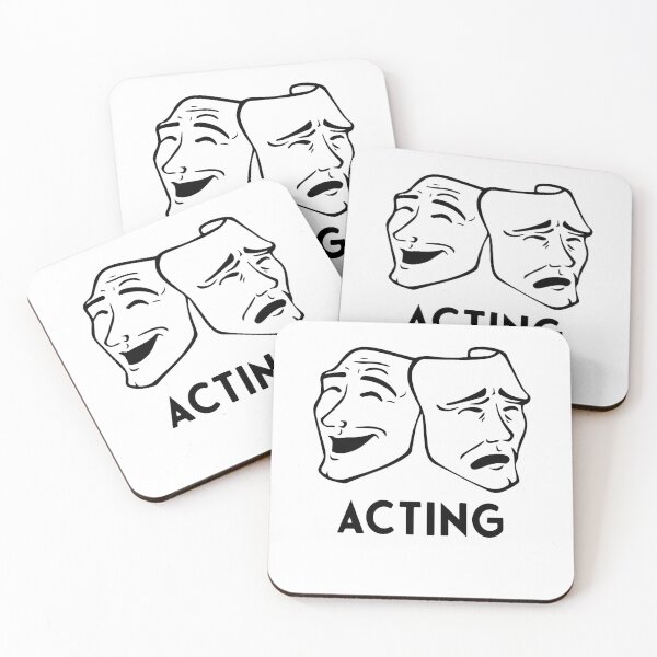 Item preview, Acting - Theatre Sticker designed and sold by StickersStore.