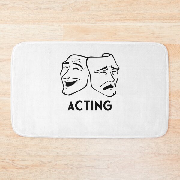 Item preview, Acting - Theatre Sticker designed and sold by StickersStore.