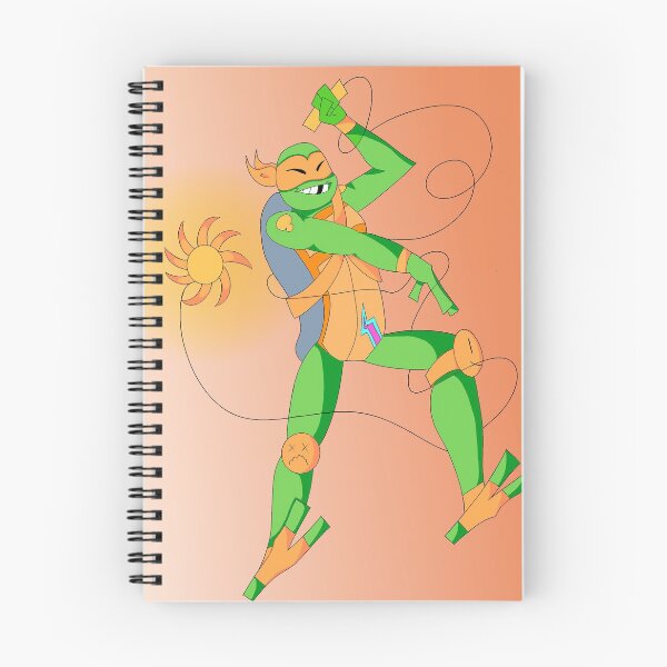 Item preview, ROTTMNT Mikey Fan art  designed and sold by miniarts27777.