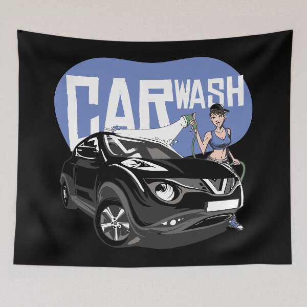 Item preview, Car wash with sexy woman. designed and sold by emphatic.