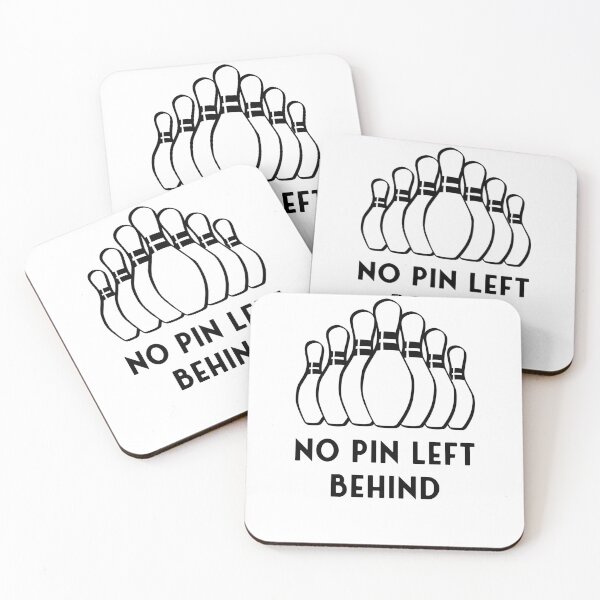 Item preview, No Pin Left Behind - Bowling Sticker designed and sold by StickersStore.