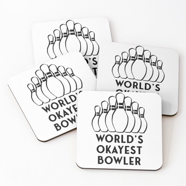 Item preview, World's Okayest Bowler - Bowling Sticker designed and sold by StickersStore.