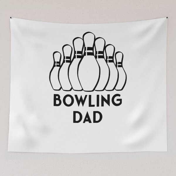 Item preview, Bowling Dad - Bowling Sticker designed and sold by StickersStore.