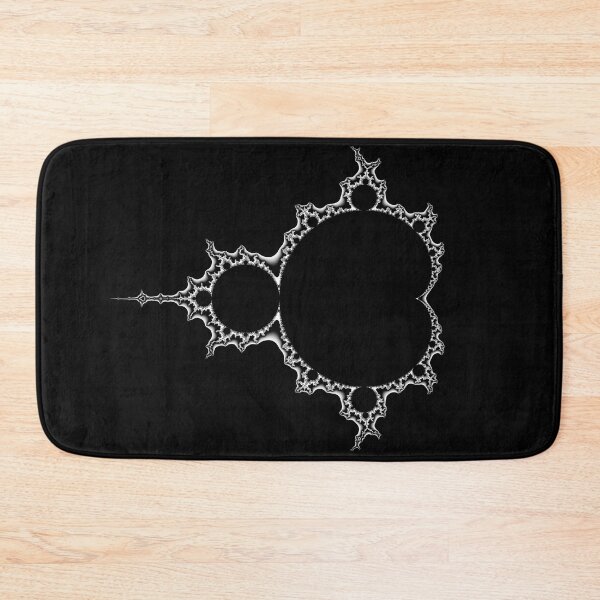 Item preview, Mandelbrot Outline Black & White designed and sold by Rupert Russell.