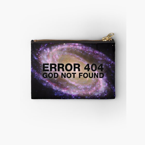 Item preview, Error 404 God not found (Galaxy) designed and sold by GodsAutopsy.