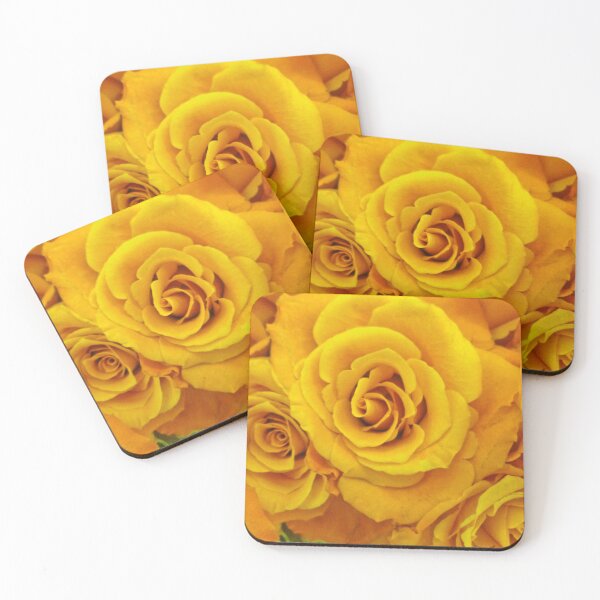 Item preview, GOLDEN YELLOW ROSES designed and sold by Elaine Bawden.