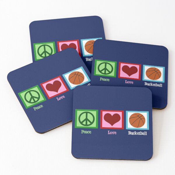 Item preview, Peace Love Basketball designed and sold by Epic Love Designs.