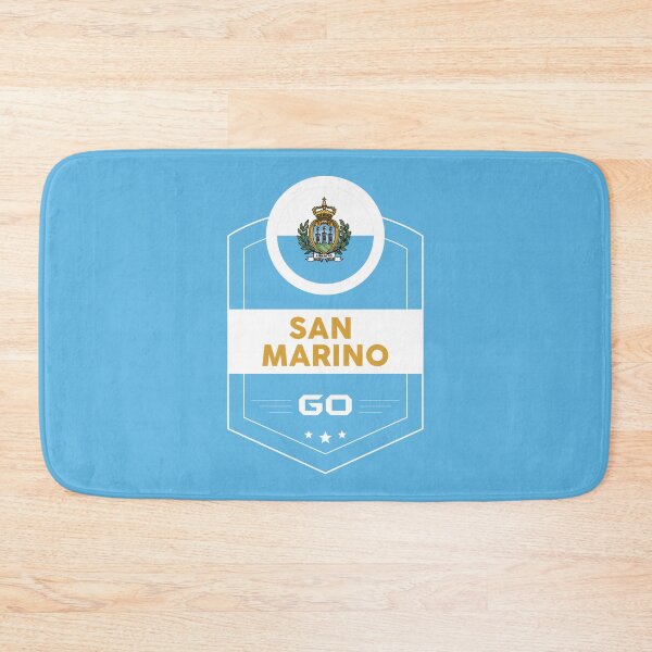 Item preview, SAN MARINO FLAG SHIELD designed and sold by MarkMotta.