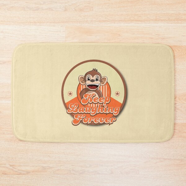 Item preview, Keep Laughing Forever Retro Monkey designed and sold by warrant311.