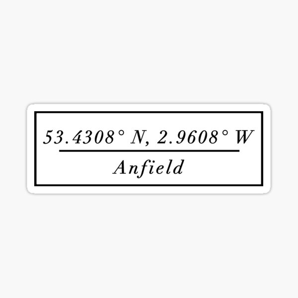 Item preview, ANFIELD designed and sold by cocreations.