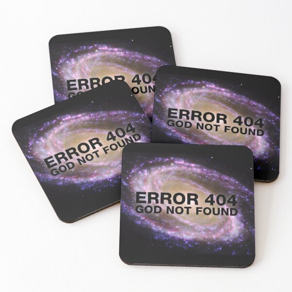 Item preview, Error 404 God not found (Galaxy) designed and sold by GodsAutopsy.