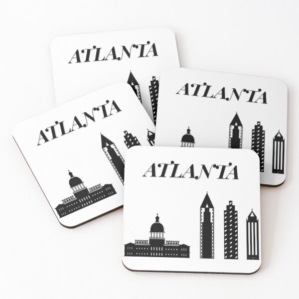 Artikelvorschau, Skyline von Atlanta entworfen und verkauft von marosharaf.