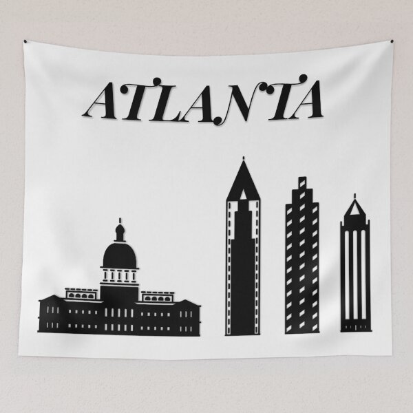 Artikelvorschau, Skyline von Atlanta entworfen und verkauft von marosharaf.