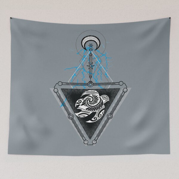Item preview, Mystical Geometric Tribal Turtle  designed and sold by sunnthreads.