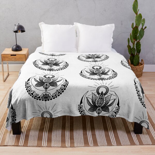 Item preview, Lotus Tattoo Design #7 designed and sold by Carina Kay.