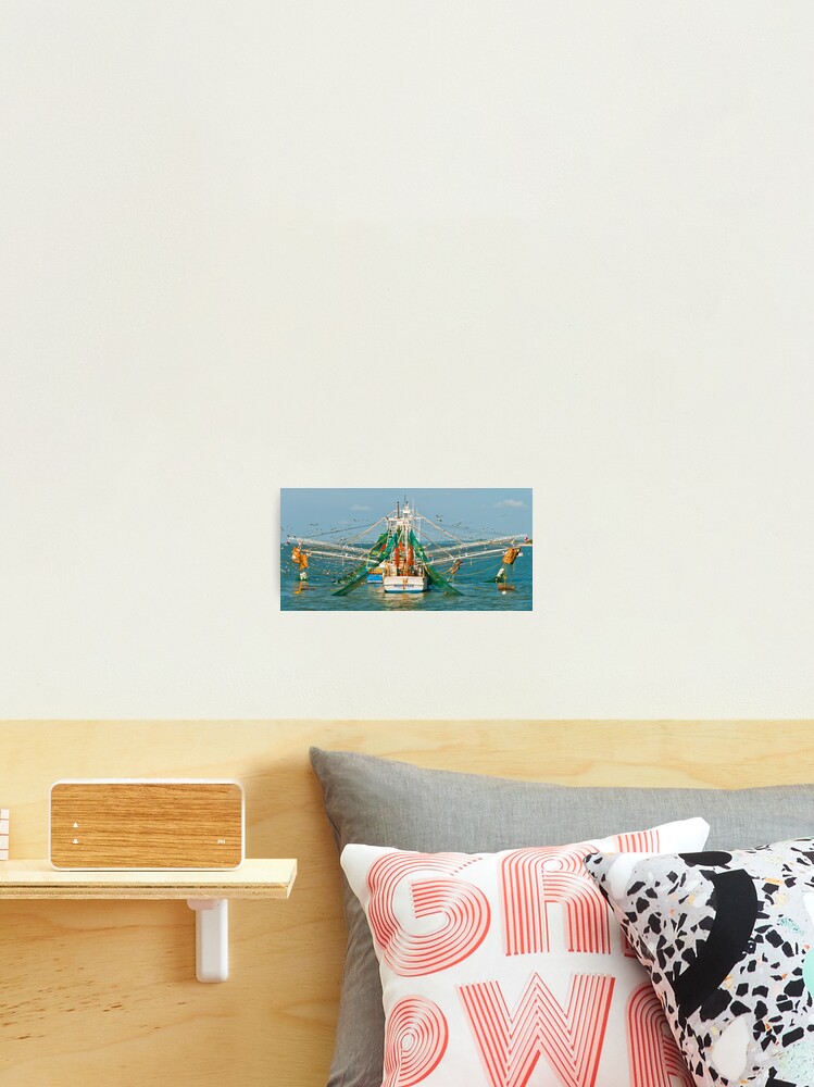 Thumbnail 2 of 3, Photographic Print, SHRIMP BOATS AT REST designed and sold by RGHunt.