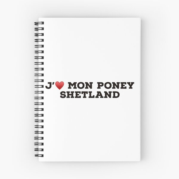 Item preview, J'adore mon poney shetland designed and sold by Yviemakes.