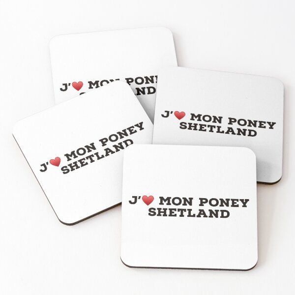 Item preview, J'adore mon poney shetland designed and sold by Yviemakes.
