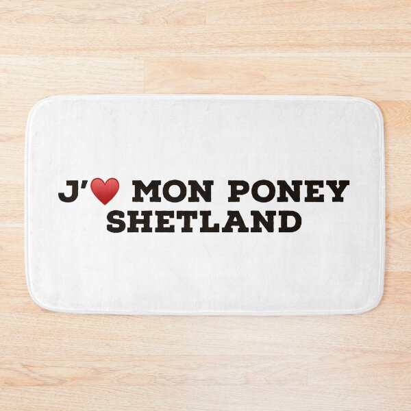 Item preview, J'adore mon poney shetland designed and sold by Yviemakes.