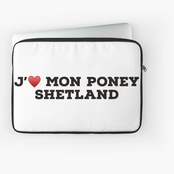 Aperçu de l'œuvre J'adore mon poney shetland créée et vendue par Yviemakes.