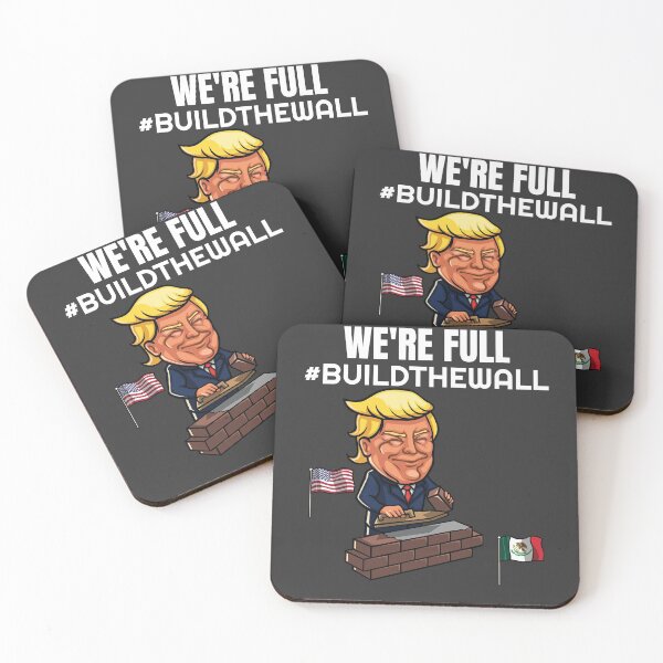 Item preview, We're full #buildthewall- Awesome Donald Trump design designed and sold by CDsTees.