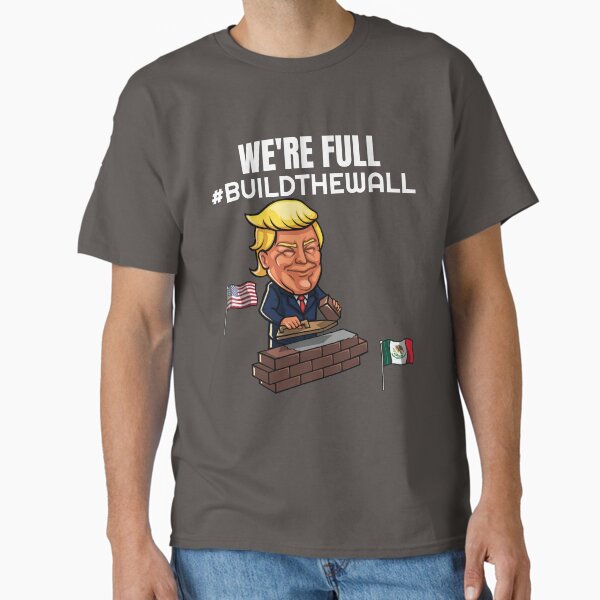 Artikel-Vorschau von Wir sind voller # buildthewall-Awesome Donald Trump Design, designt und verkauft von CDsTees.
