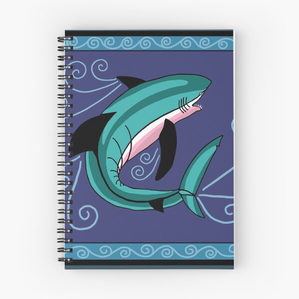 Item preview, Shark on the Hunt designed and sold by Jennydearinger.