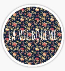 La Vie Boheme Sticker