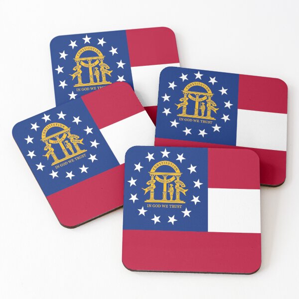 Item preview, Georgia flag. USA designed and sold by flagshop.