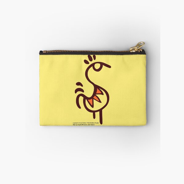 Item preview, Chicken Glyph on gold designed and sold by Argent Whiskers.