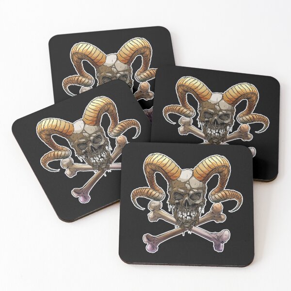 Item preview, Devil Skull Crossed Bones designed and sold by TheSimpleMan.