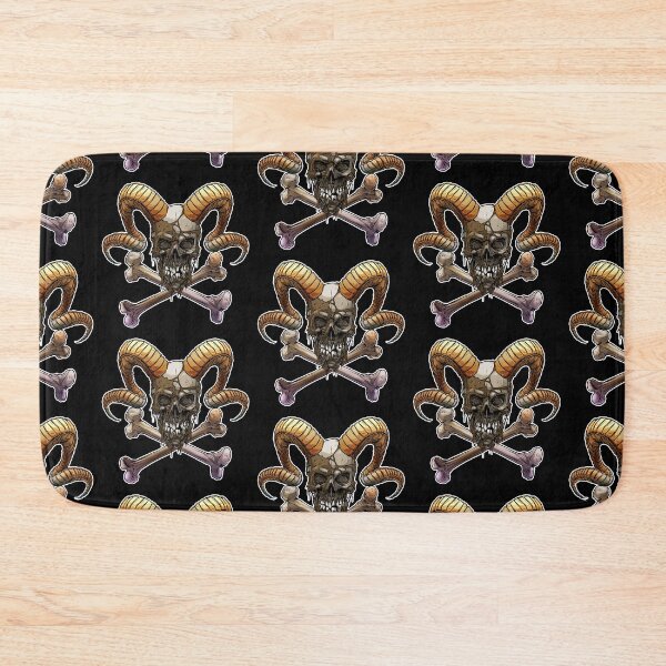 Item preview, Devil Skull Crossed Bones designed and sold by TheSimpleMan.
