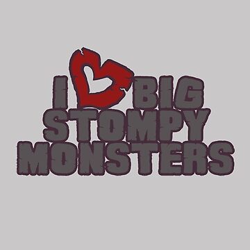 Artwork thumbnail, BIG STOMPY MONSTERS by KBSpangler