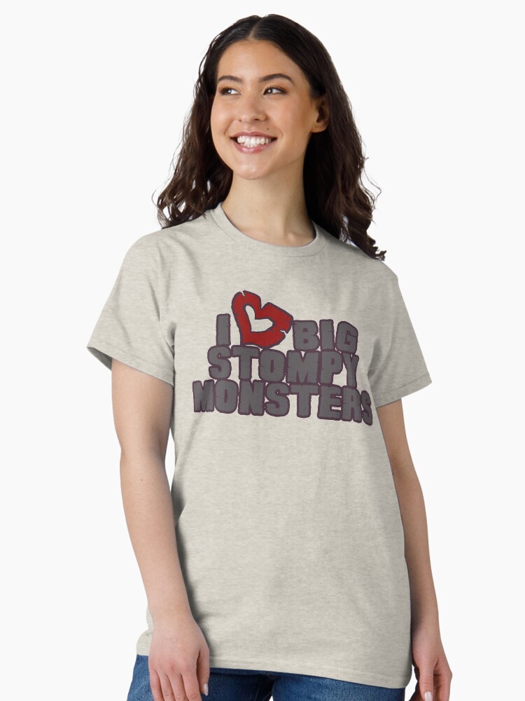 Thumbnail 1 of 7, Classic T-Shirt, BIG STOMPY MONSTERS designed and sold by KBSpangler.