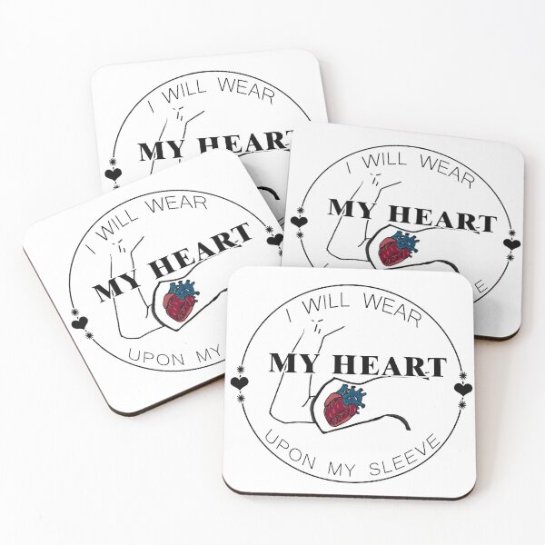 Item preview, 'My heart upon my sleeve' | Othello designed and sold by Barrel-o-Bard.