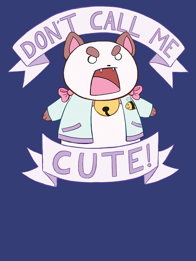 puppycat-don-t-call-me-cute-t-shirt-for-sale-by-doodlecurls