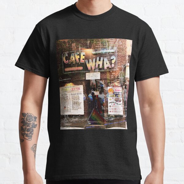 Cafe Wha Greenwich Village New York Rock N Roll Tee Shirt